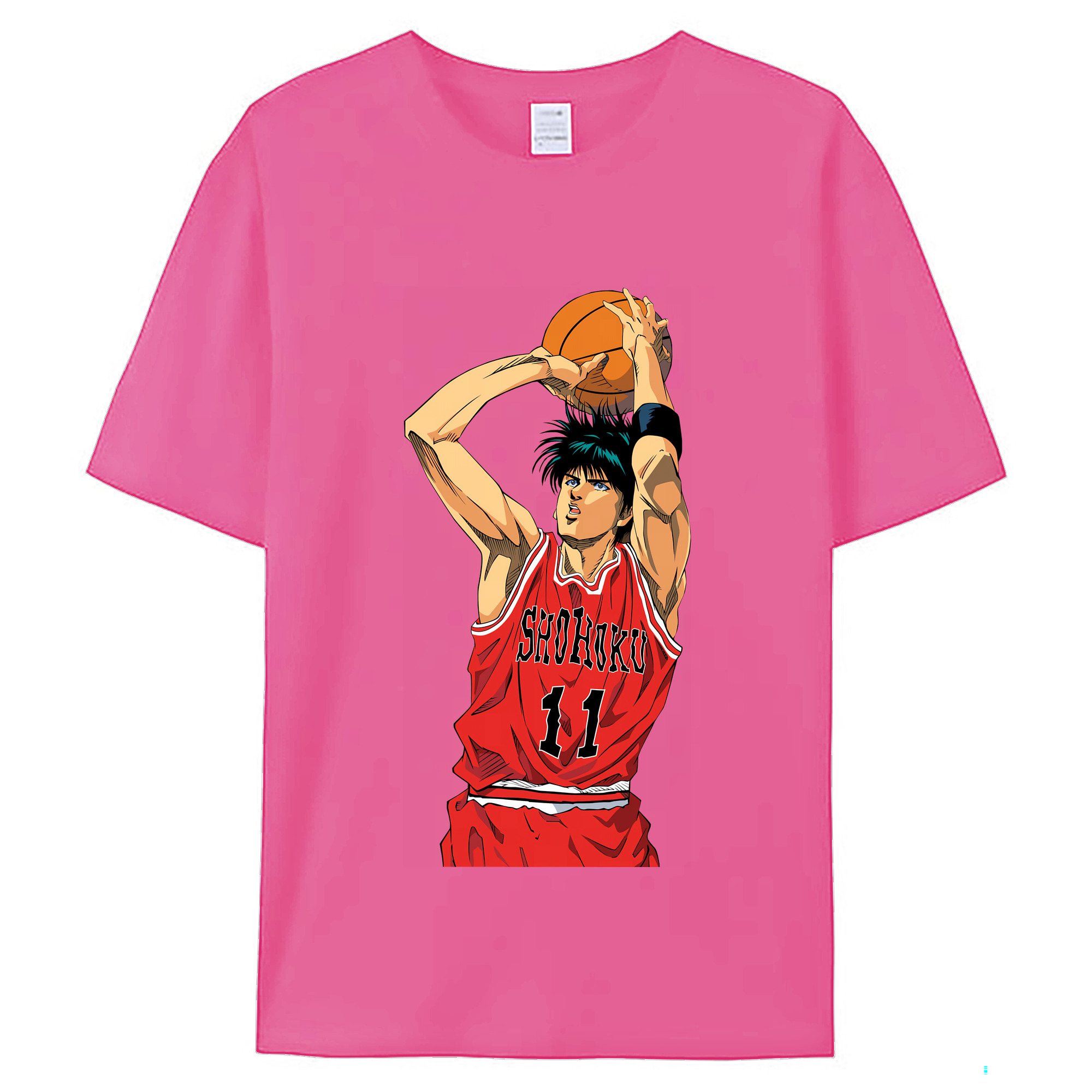 （画像用） SLAM DUNK／スラムダンク レディースカジュアルプリントTシャツ（綿100％）
